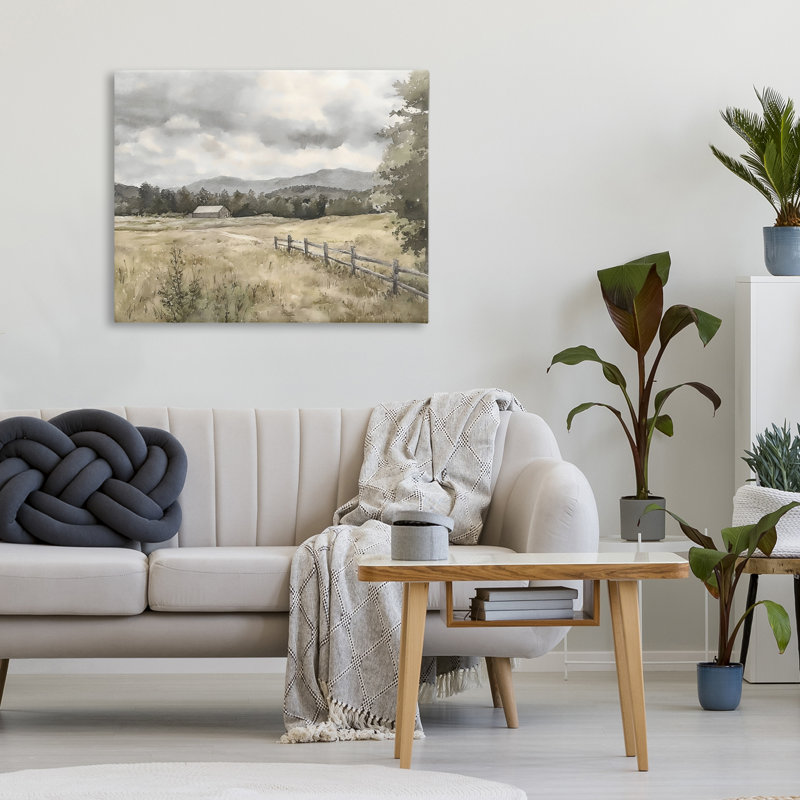 Toile Mute Valley Cottage, design par Riley B, 24 x 30