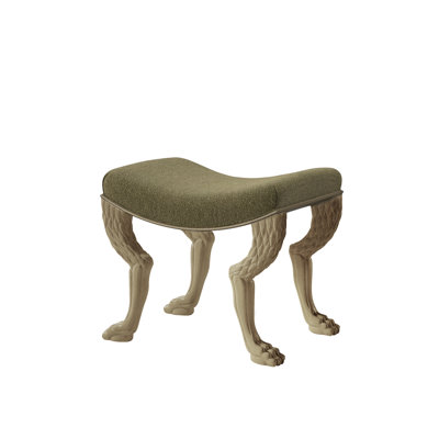 Nob Solid Wood Accent Stool
