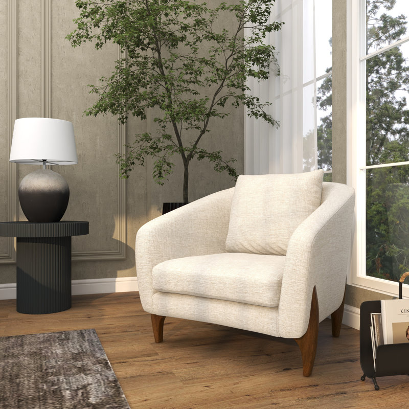 Chaise d'appoint de 32 po de largeur
