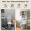 Rangement autoportant au-dessus de la toilette de 63 po H-1072037476