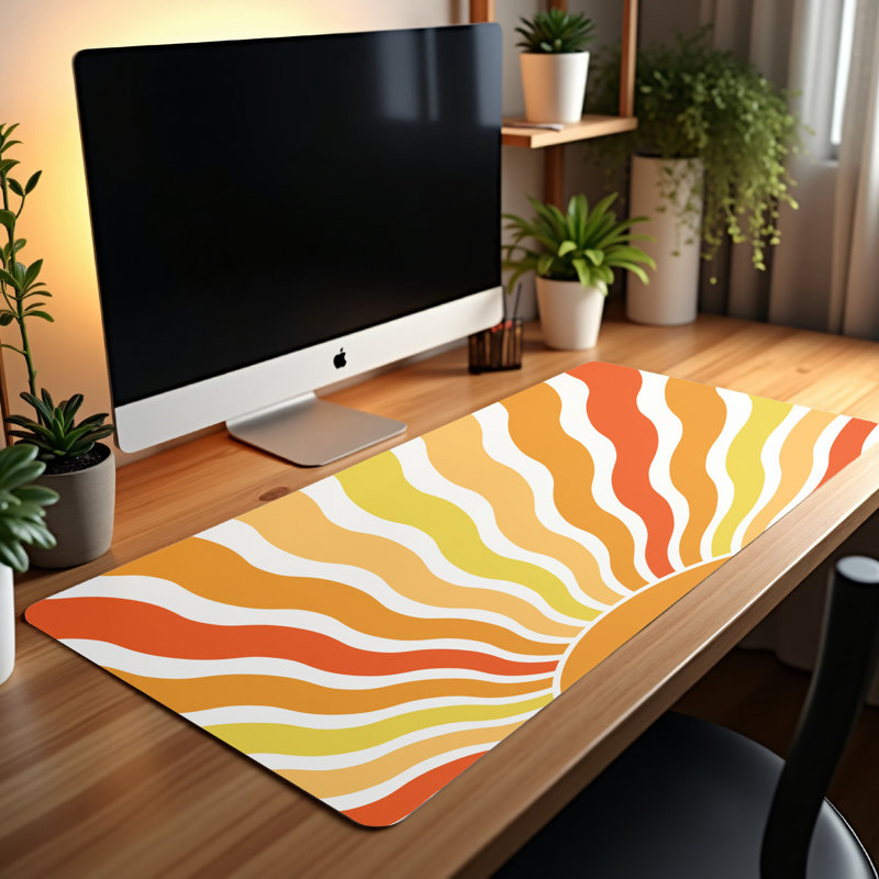 Polyester Desk Pad, 23.6x13.8
