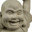 Statue buddha main levée-14184989