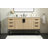 Eugene 60'' Single Bathroom Vanity with Engineered Marble Top-1326085144