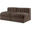 Tissu de performance en velours Rummi 2 pièces Canapé modulaire-1921851399