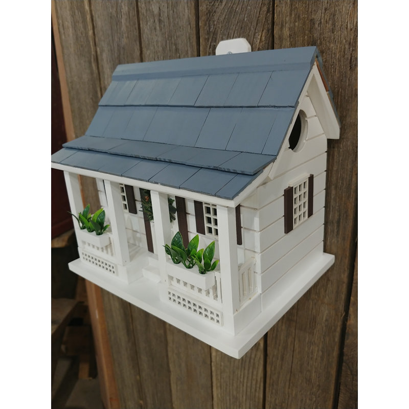Classic Series Lakeshore Cottage 7.85 in x 8.65 in x 6.3 in Birdhouse