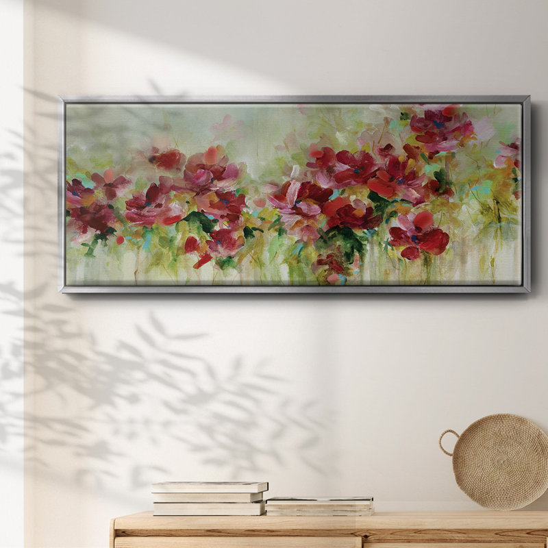 Playful Garden- Framed Canvas