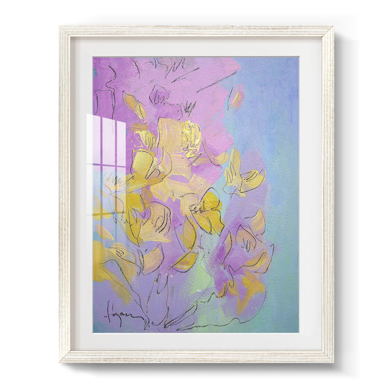 Dancing Heart -Framed Print, 19.5" H x 16.5" W, White