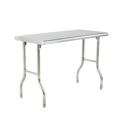 gaomon Stainless Steel 49.61 in. L x 25.98 in. W x 7.95 in. H Adjustable Prep Station