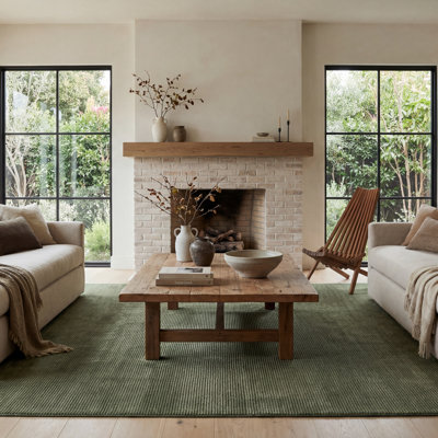 Tapis abstrait lavable Anwen