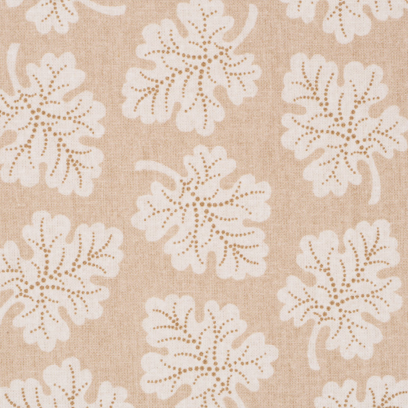 Tissu olive Schumacher X Rita Konig, Neutre