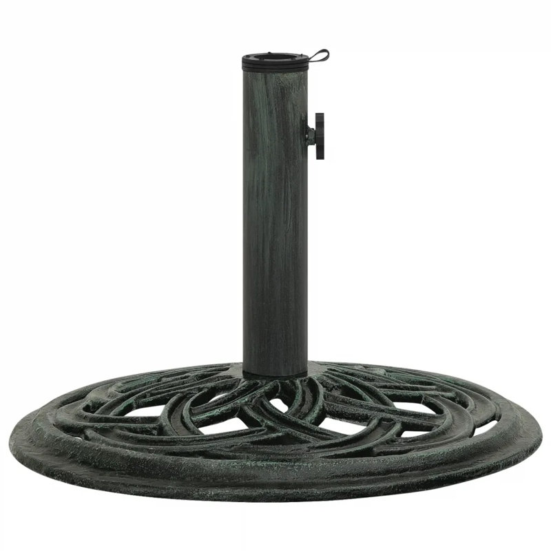 Guglielmo 9.15kg Cast Iron Free Standing Umbrella Base, Green 