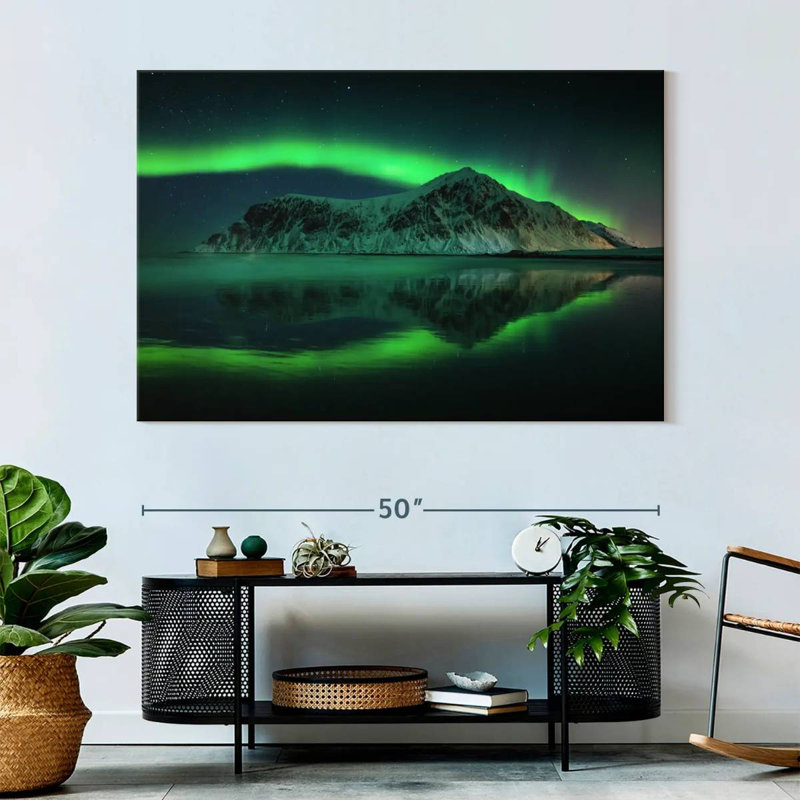 Paysage Alvord Northern Lights, H 34 po x l 51 po