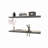 Modern Floating Shelves, Matt Grey Floating Shelves, Quick Assembly (All Accessories Included), Minimalist Modern Design For Office, Living & Bedroom