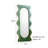 Green Wavy Dressing Mirror, Irregular Floor Mirror, High-End Entryway Full-Length Mirror-1141107817