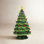Lighted Ceramic Tabletop Christmas Tree