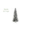 Arbre de Noël élancé épinette artificiel avec 500 lumières DEL-820054782