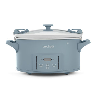 Crock-Pot® Design Series 7-Quart Programmable Slow Cooker, Morning Haze Blue