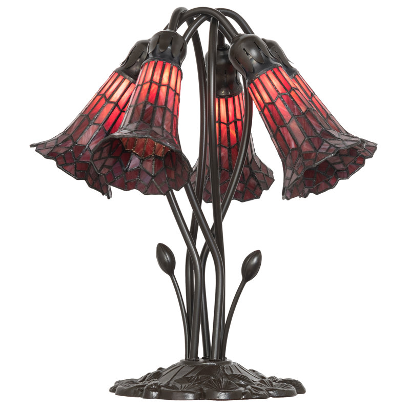 Table Lamp, Red