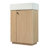 22" bathroom vanity with ceramic sink
