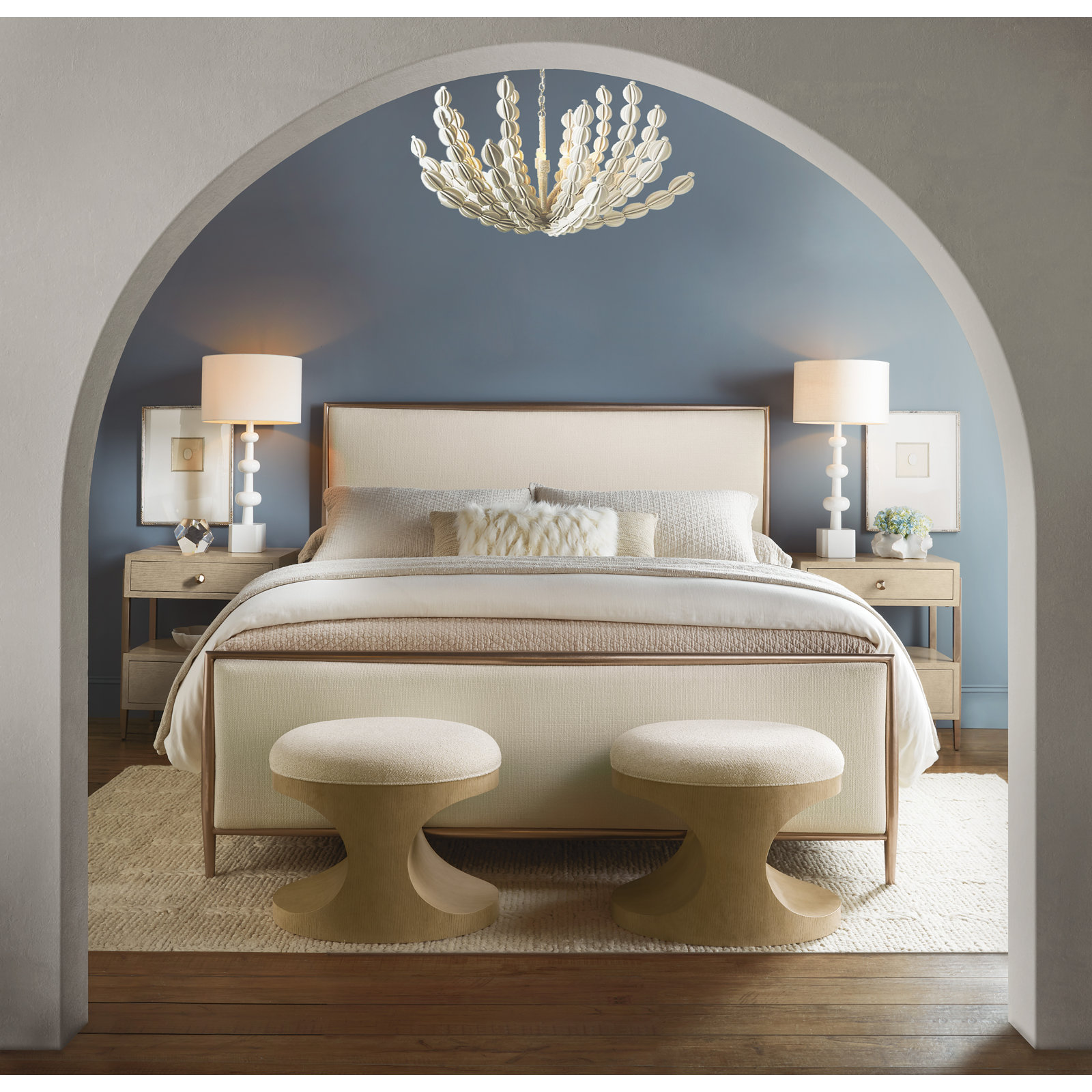 Westwood Upholstered Metal Bed, California King