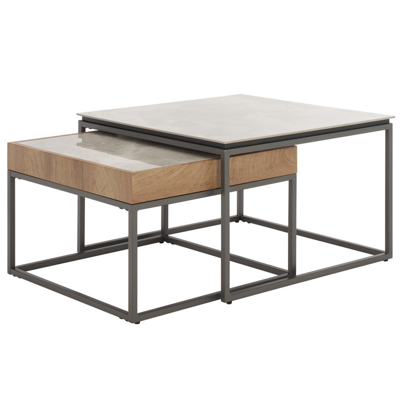 Tables basses Syd, Brun