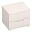 50.1cm W Manufactured Wood Bedside Table
