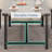 Dining Table Set for 4-8, 63" Extendable 3-Piece Set with 2 Upholstered Benches – Large Rectangle Kitchen Table with Metal Frame for Space-Saving in Apartments-721065696