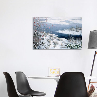 Winter by Peter Motz - Wrapped Canvas Print