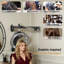 Séchoir à cheveux mural 950W avec panneau de commande intelligent et bras pivotant 950W