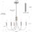 Clerise Dimmable Chandelier-977207072-944696072