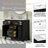 34"H Single Bathroom Vanity With Ceramic Sink Combo Set-919819011