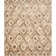 Ferrera Contemporary Hand-Knotted Brown Area Rug