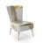 Abstract Gold Polyester Blend 1 selected