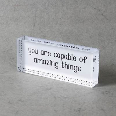 Vous êtes capable... porte-papier