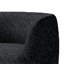 Fauteuil d'appoint Srey, 37 po, boucle moelleuse, forme de reins courbée-111572321