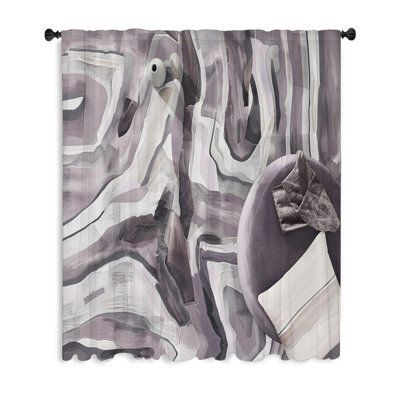 Helan Sheer Curtain Single Panel