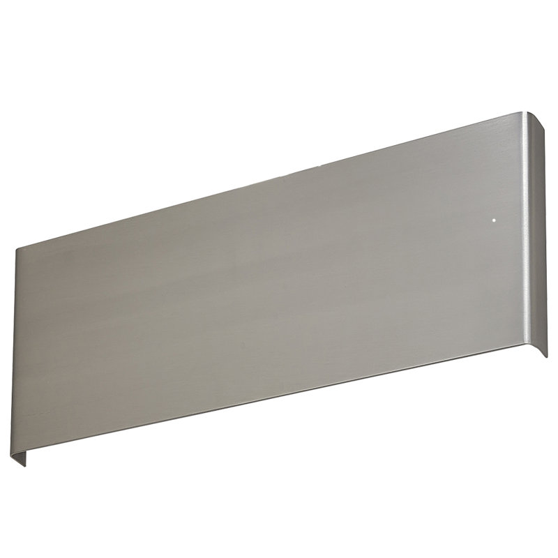 LED Flush Mounted Sconce, Brush Nickel