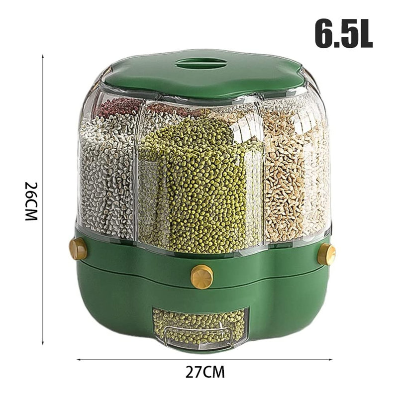 Arik Food Storage Container, Dark Green