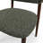 Modern Curved Boucle Dining Chair with Solid Oak Back and Legs, Fully Assembled-1179938588