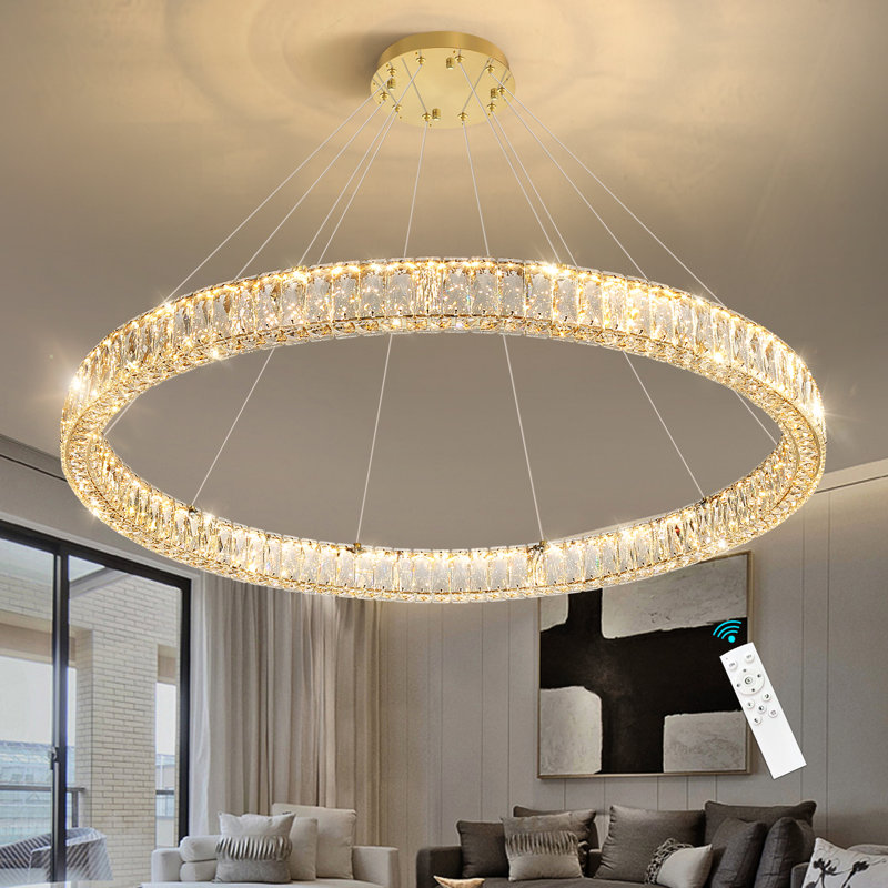 Lustre moderne Glam, Doré