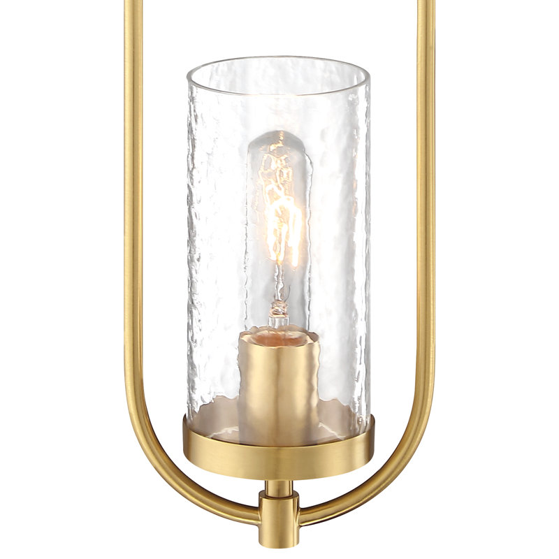 Rykir 1 - Light Brushed Gold Pendant
