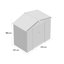 7 ft. W x 4 ft. D Tool Shed-17873831