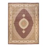 Classic One-of-a-Kind 9' 2" X 12' 4" Hand Knotted Area Rug