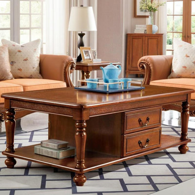 American-style country simple coffee table