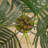 120cm Faux Palm with Grass in Ceramic Pot