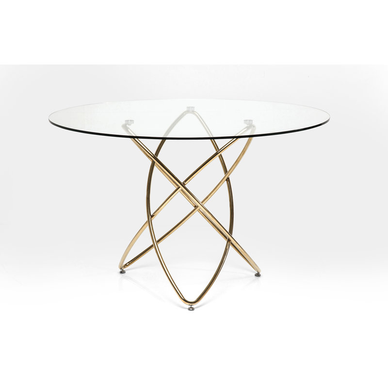 Molekular Dining Table, Gold