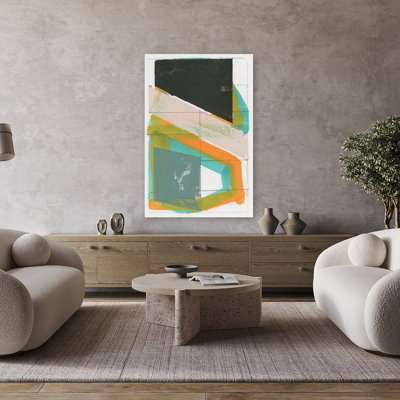 Gentle Geo II minimaliste; Forme géométrique moderne abstrait moderne