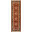 Kazak Hand Knotted Wool Oriental Area Rug in Rust/Black/Yellow