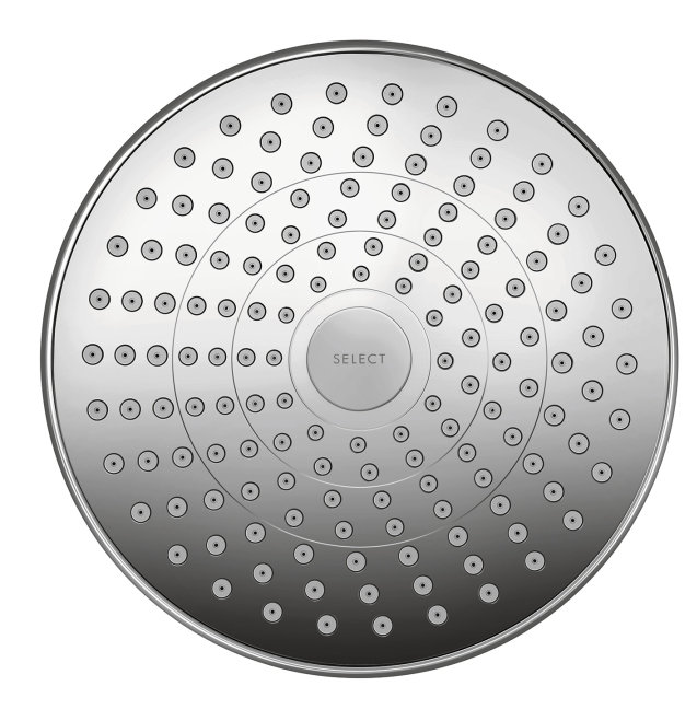 Croma 2.0 GPM Shower Head, Chrome