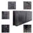 Decaro 50"W Electric Fireplace Recessed & Wall Mounted, Remote Control&Tempered Glass, Multi Color